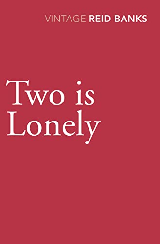 Red book cover with white text reading "Two is Lonely" and author name.