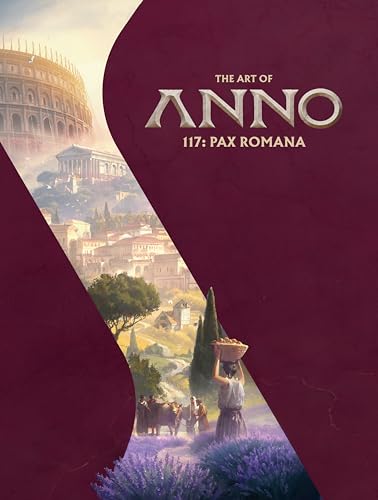 Book cover depicting ancient Roman architecture and a woman with a basket.