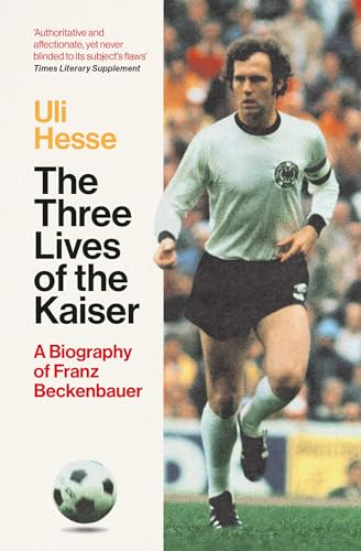Book cover featuring Franz Beckenbauer in a German football kit.