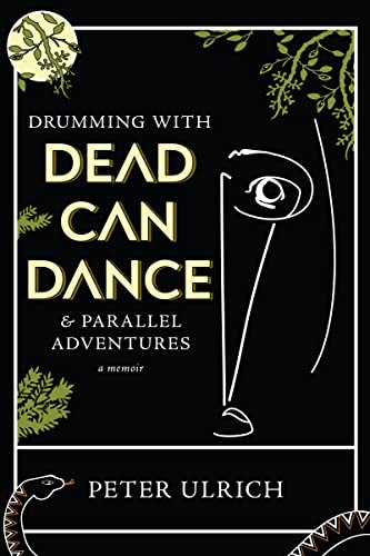 Book cover: black background with yellow text, eye illustration, and foliage.