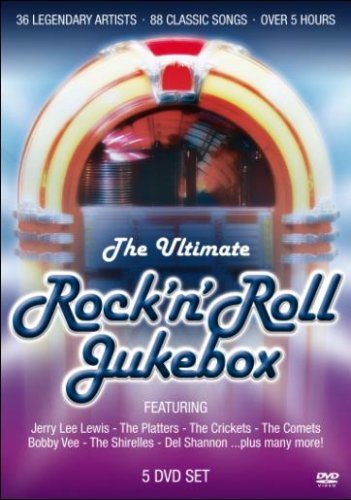 DVD cover featuring a classic jukebox and “The Ultimate Rock N Roll” text.