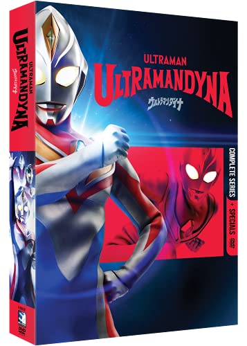 Ultraman Dyna DVD cover featuring the silver and red superhero character.