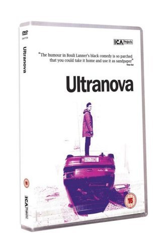 Ultranova" DVD cover with a man standing by a red car.