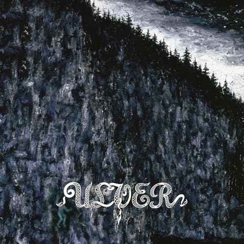Dark forest landscape with the band name "Ulver" in ornate script.