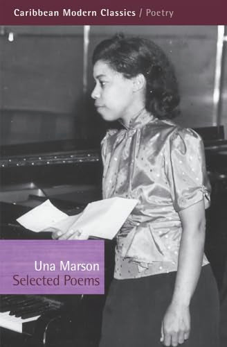 Book cover with portrait of Una Marson, a Jamaican poet.