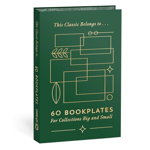 Dark green book with gold line art and the title “This Classic Belongs to…”