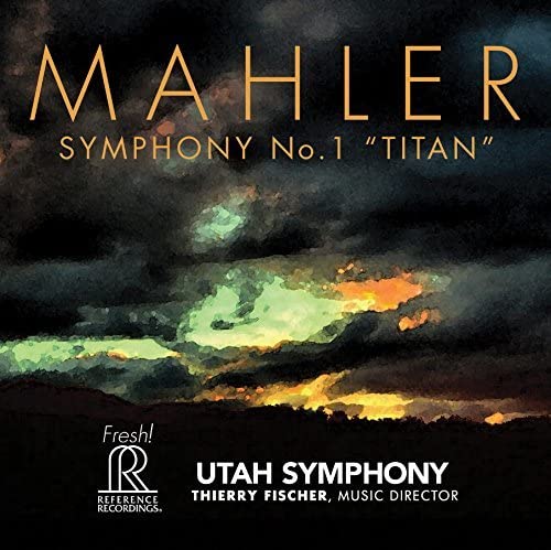 CD cover for Mahler’s Symphony No. 1 “Titan” by Utah Symphony.