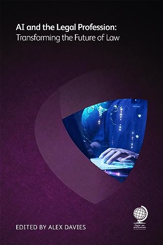 Book cover: “AI and the Legal Profession” with digital network image.