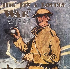 WWI soldier smoking a pipe on the cover of a CD.