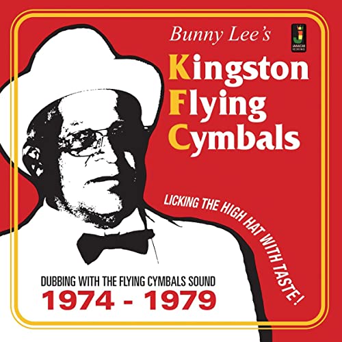 Red album cover featuring a portrait of a man in a white suit and hat.