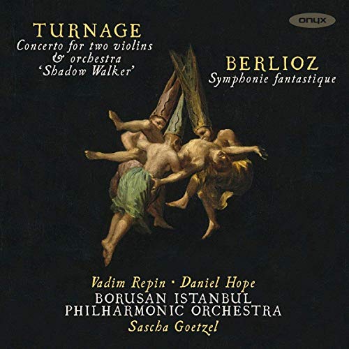 CD cover: abstract golden figures against a dark background, text details.