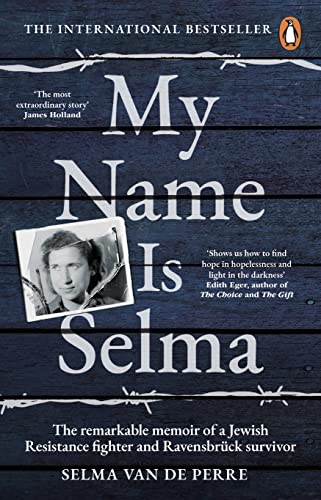 Book cover: "My Name Is Selma" with a portrait of the author.