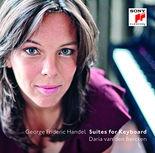 CD cover featuring a portrait of Daria van den Bercken, a pianist.