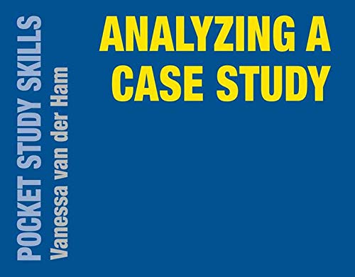 Book cover: "Analyzing a Case Study" by Vanessa van der Ham.