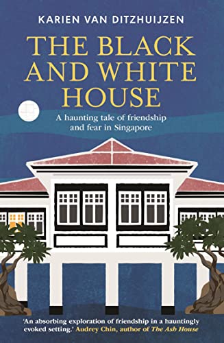 Book cover: "The Black and White House" with a colonial-style building.