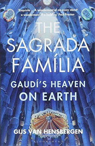 Book cover featuring the Sagrada Familia’s ornate, towering facade.