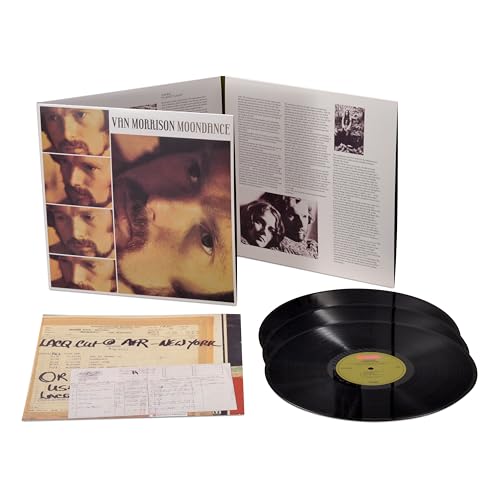 Van Morrison’s “Moondance” deluxe vinyl record with gatefold sleeve and inserts.