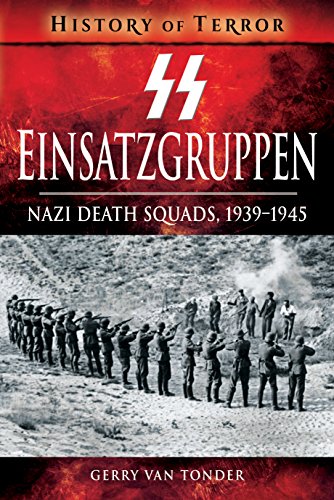 Book cover depicting Nazi soldiers executing people in a mass shooting.
