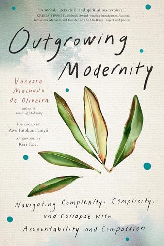 Book cover featuring the title, author name, and a watercolor illustration of green leaves.