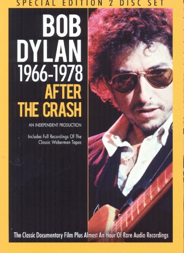 DVD cover for "After The Crash" featuring Bob Dylan with sunglasses.