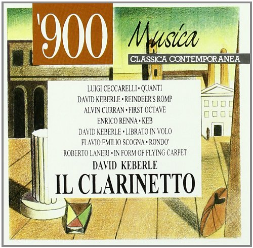 CD cover: “900 Musica Classica Contemporanea” with architectural illustration.