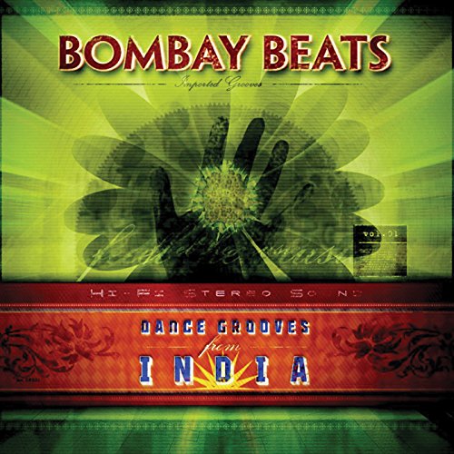 CD cover for “Bombay Beats,” featuring a green floral design and text.