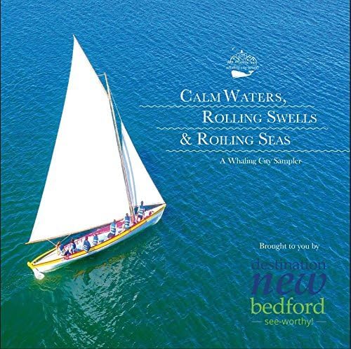 CD cover: sailboat on blue water, text "Calm Waters, Rolling Swells.