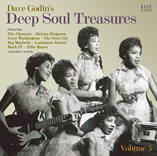 CD cover featuring four women in matching dresses playing instruments with text overlay.