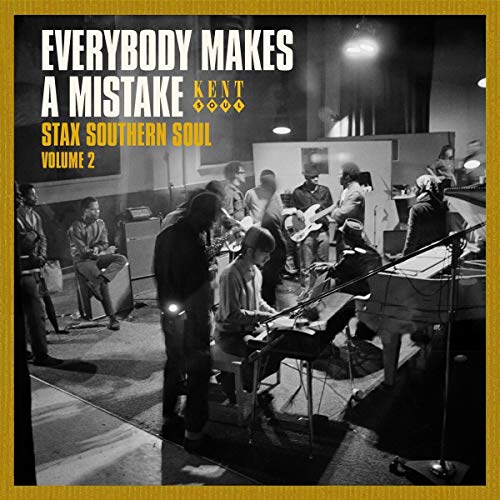 CD cover: black and white photo of musicians in a recording studio.