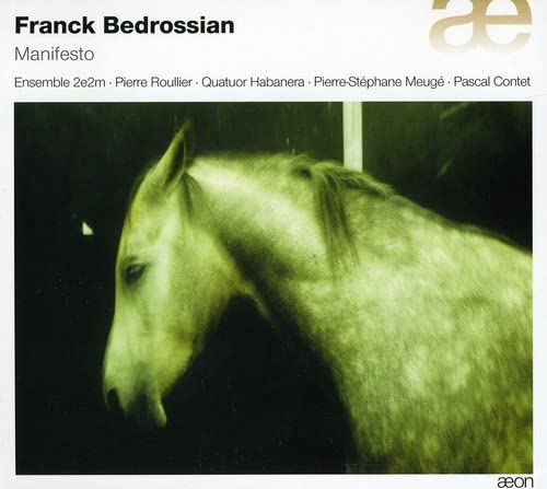 CD cover featuring a green-toned image of a horse's head.