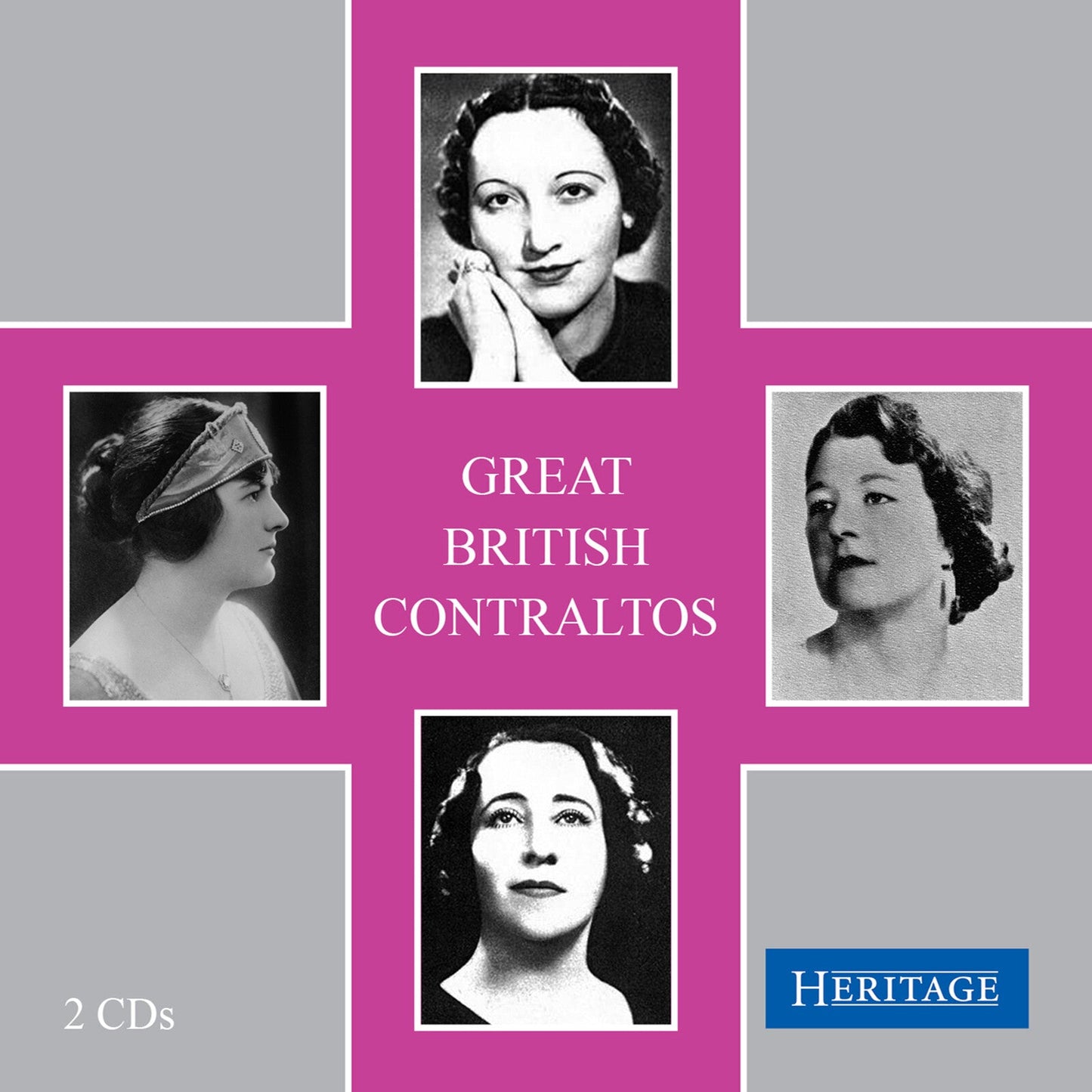 CD cover featuring black and white portraits of four female singers.