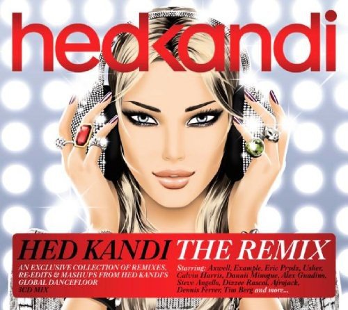 Hed Kandi “The Remix 2011” CD cover with a woman wearing headphones.