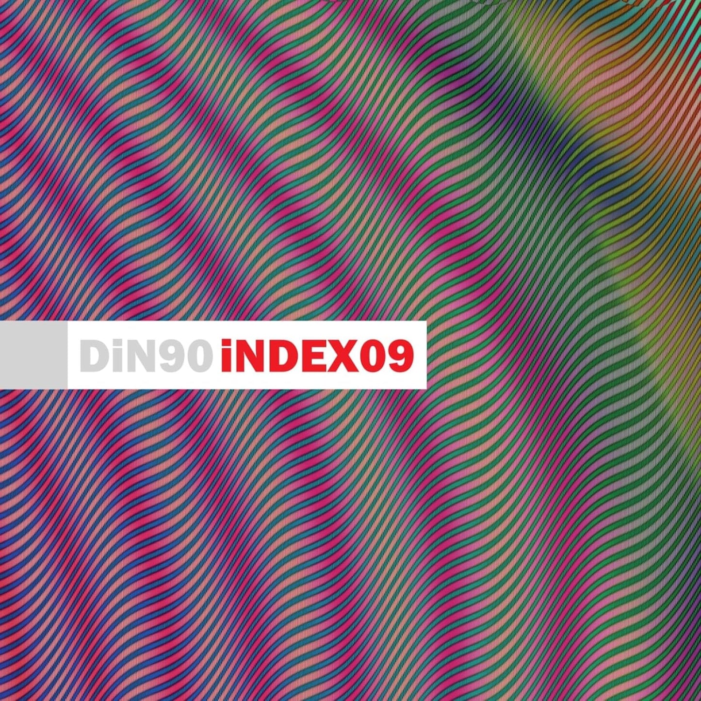 CD cover with colorful wavy lines and “INDEX09” text.