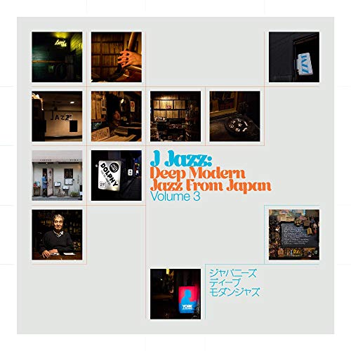 Album cover featuring a collage of jazz-themed photos and the text J Jazz Volume 3.