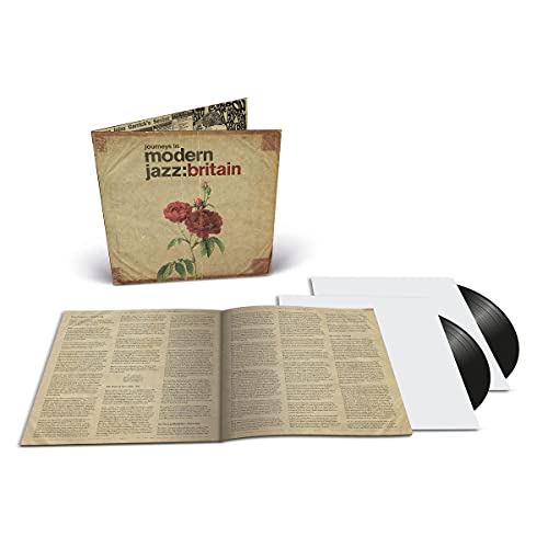 Vinyl record set with booklet, inner sleeves, and floral cover art.