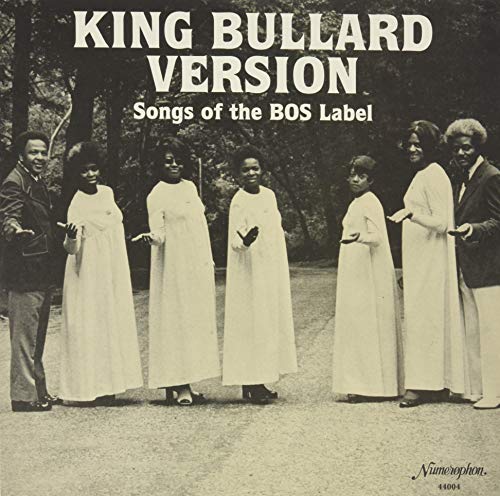 Vinyl record cover featuring a group of people in white robes.
