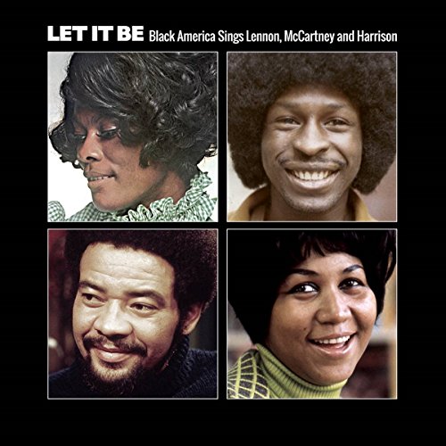 CD cover featuring four portraits of Black musicians with afros.