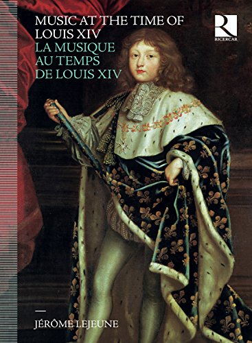 CD cover: portrait of Louis XIV in regal blue and gold attire.