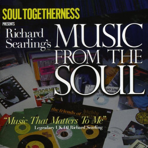 CD cover for "Music From The Soul" with film reels and record images.