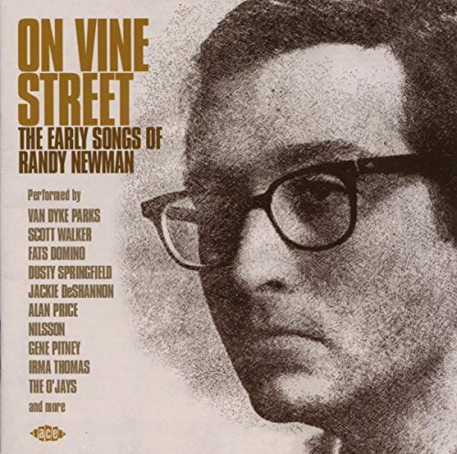 CD cover featuring a grainy black and white portrait of a man in glasses.