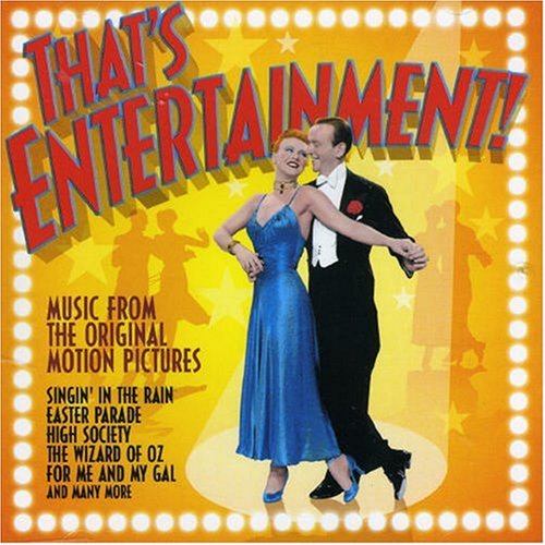 CD cover featuring a dancing couple and the text "That's Entertainment!" on yellow.