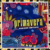 CD cover with colorful floral and musical instrument illustrations.