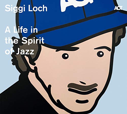 CD cover featuring a stylized portrait of Siggi Loch in a cap.