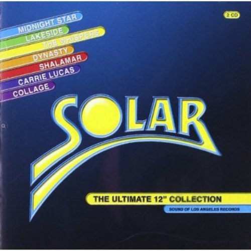 CD cover for “Solar: The Ultimate 12” Collection with artist names.