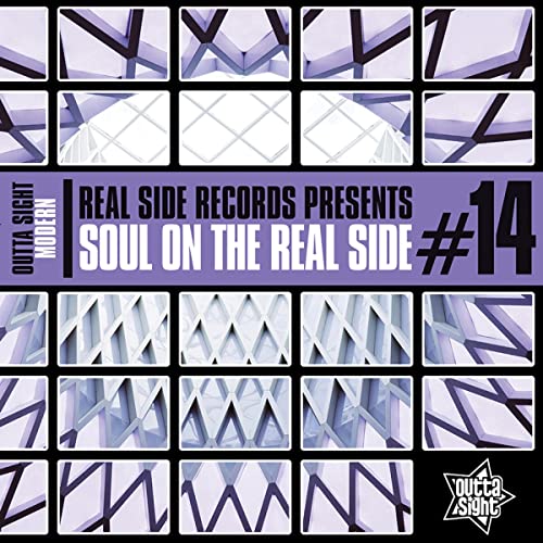 CD cover with abstract geometric patterns and text: "Soul On The Real Side #14".