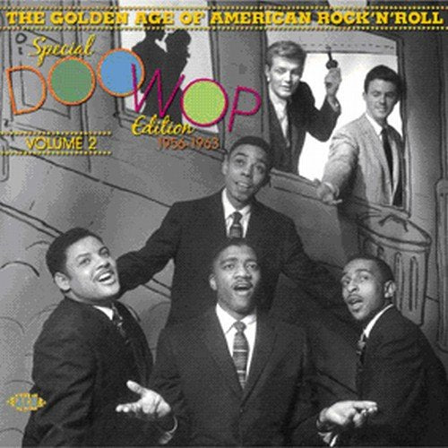 "CD cover featuring a black-and-white photo of five men in suits."