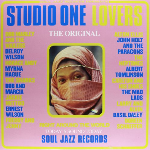 Record cover for “Studio One Lovers” featuring a portrait of a woman.