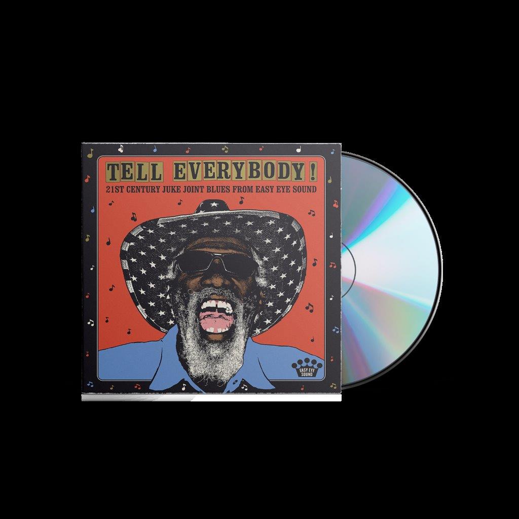 CD case featuring a man in a cowboy hat and sunglasses.