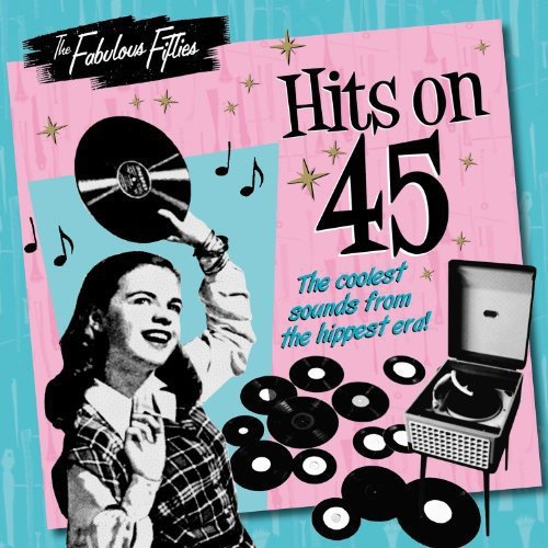 CD cover with a woman holding a vinyl record and a vintage record player.
