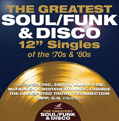CD cover for a soul, funk, and disco music compilation from the 70s & 80s.